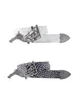 Rhinestone Music Note Leather Belt 1