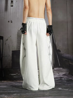 Rhinestone Pattern Loose Fit Sweatpants 4