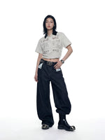 Rhinestone Striped Polo Shirt 5