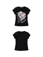 Rhinestone Union Jack Graphic T-Shirt 5