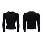 6106884982243,6106884982244,6106884982245,6106884982246, Ribbed Crew Neck Slim Fit Sweater