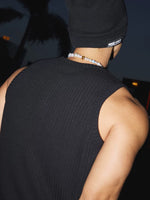 Ribbed Henley Slim Fit Tank Top 4