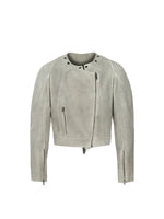 5757231910061,5757231910062, Ribbed Knit Zipper Cardigan Sweater