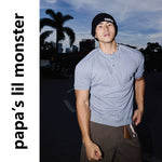 6261254287343,6261254287344,6261254287345,6115180521081, Ribbed Short-Sleeve Henley Shirt