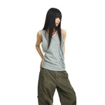 6098851261709,6098851261710,6098851261711,6098851261712, Ribbed Slim Fit Graphic Tank Top