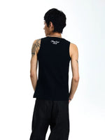 Ribbed Slim Fit Sleeveless Vest 2