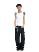 Ribbed Slim Fit Sleeveless Vest 4