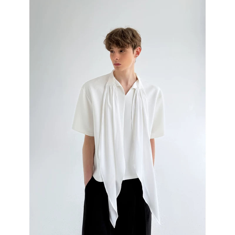 Ribbon Back Oversized Short Sleeve T-Shirt 3