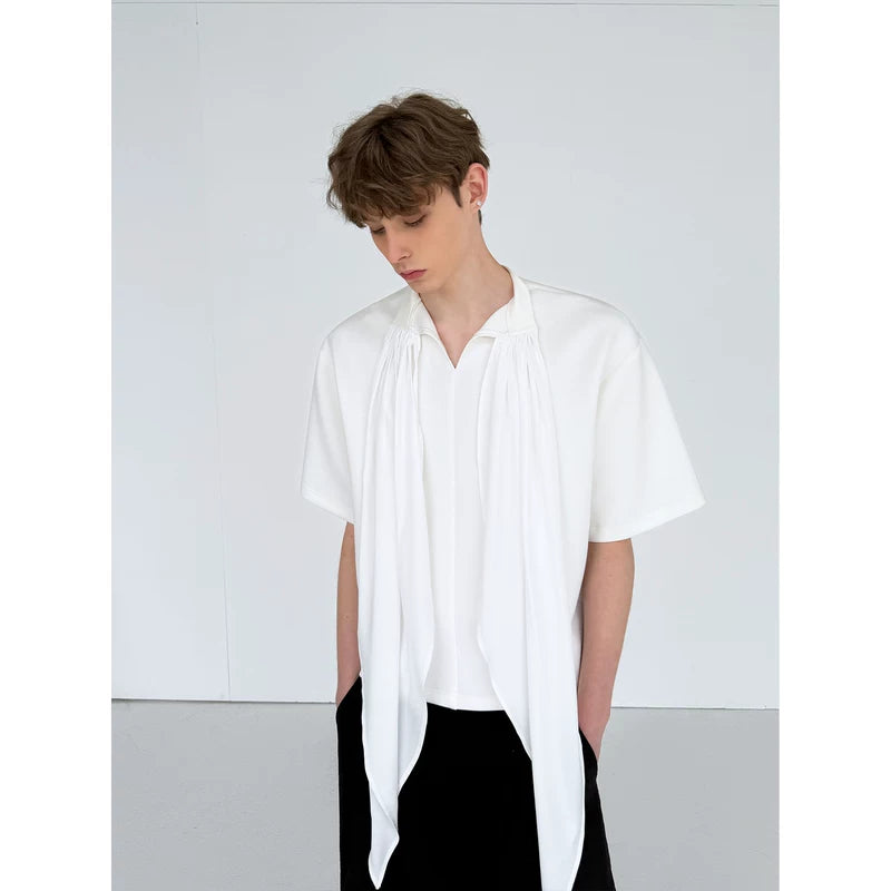 Ribbon Back Oversized Short Sleeve T-Shirt 4