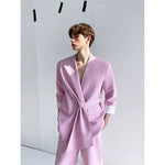 Ribbon Detail Relaxed Fit Suit Set 4