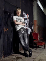 Rock Graphic Sheer Short Sleeve T-Shirt 4