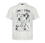 6224378467935,6224378467936,6224378467937,6224378467938, Rock Punk Graphic Short-Sleeve T-Shirt