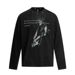 5880418280770,5880418280771,5880418280772,5880418280773, Rock Slogan Graphic Long-Sleeve T-Shirt