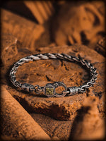 S925 Silver Mantra Bracelet 1