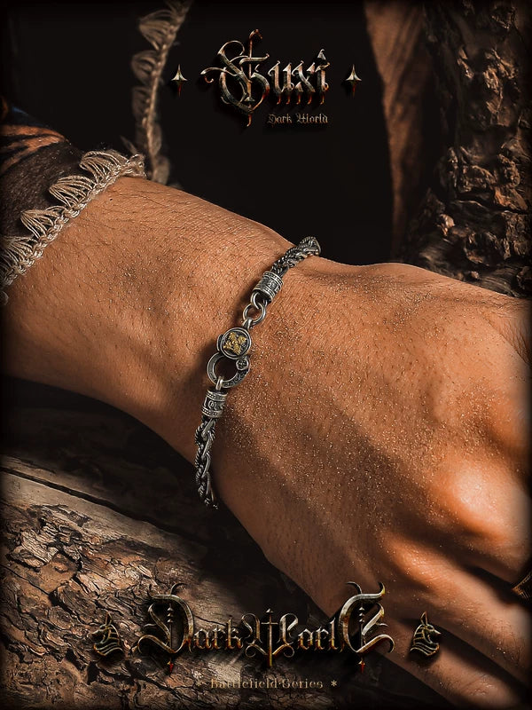 S925 Silver Mantra Bracelet 4