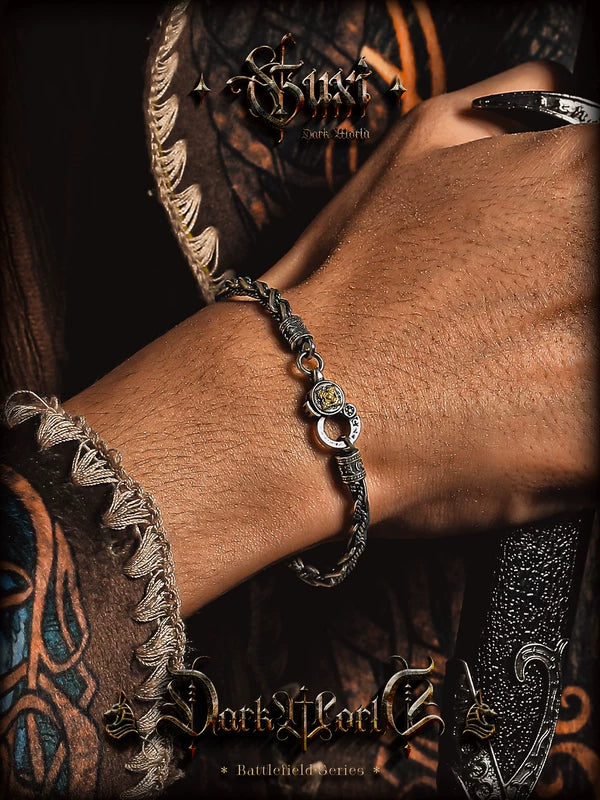 S925 Silver Mantra Bracelet 5