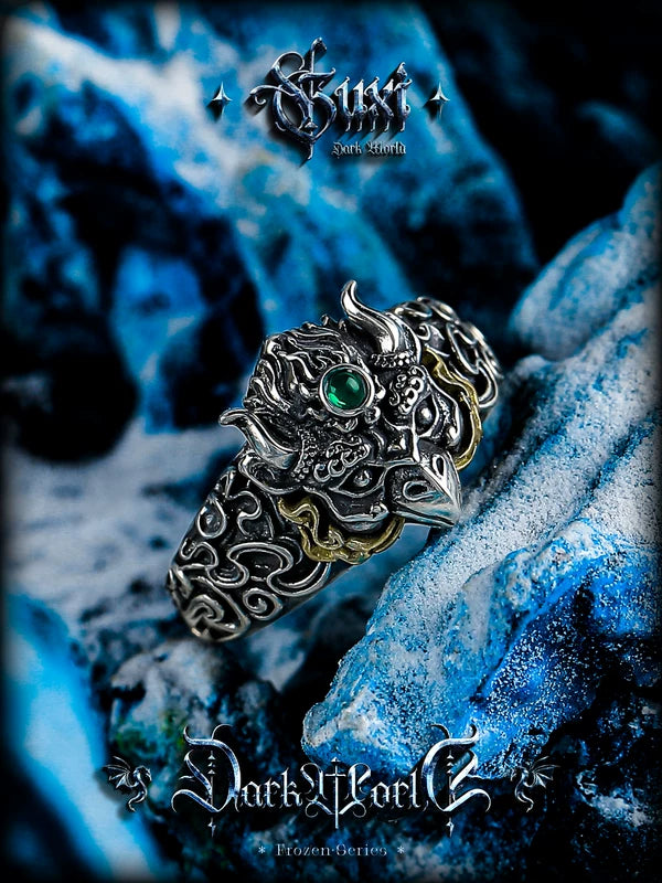 S925 Silver Roc Auspicious Cloud Ring 2