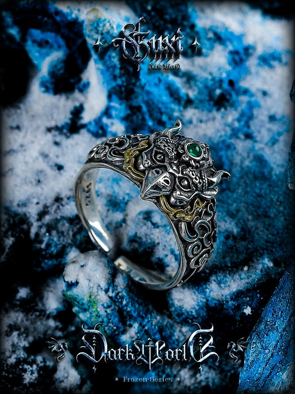 S925 Silver Roc Auspicious Cloud Ring 3