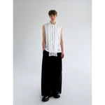 Satin Tassel Ribbon Sleeveless Vest 5