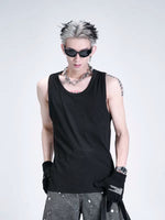 Seamless Ice Silk Sleeveless Gym Vest 1