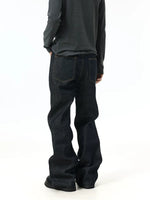 Selvedge Denim Raw Straight Leg Jeans Pants 4