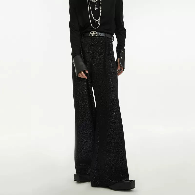 5255754425846,5255754425847,5255754425848,5255754425849, Sequined Padded Shoulder Suit with Pants