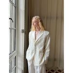 Sequined Textured Suit Jacket for Formalwear 3