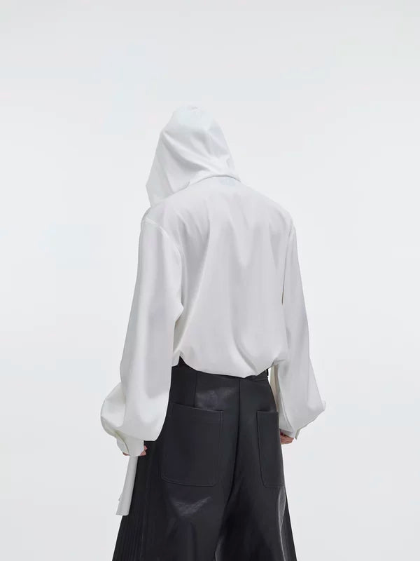 Shawl Collar Long Sleeve Shirt 5