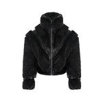 6122292991249,5654236424979,5654236424980,5654236424981, Short Faux Fur Leather Jacket
