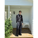 Short Jacket and Wide-Leg Pants Set 4