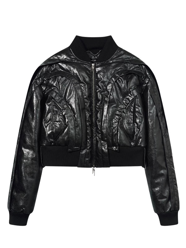 Short Puffer MA1 Bomber Jacket 5