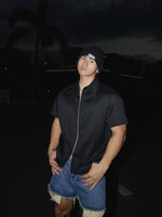 Short-Sleeve Full-Zip Collared Shirt 3