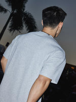 Short-Sleeve Henley Letter Embroidery T-Shirt 5