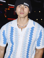 Short-Sleeve Knitted Resort Polo Shirt 5