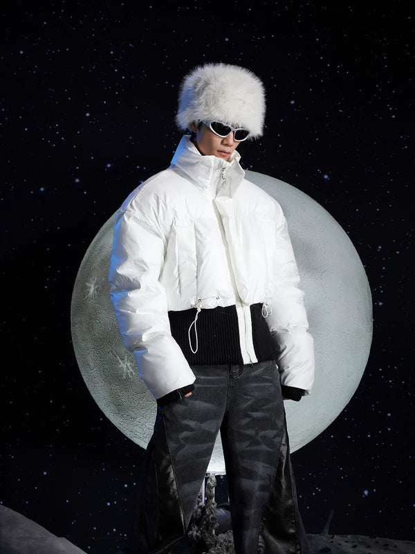 Short Stand Collar Puffer Jacket 3