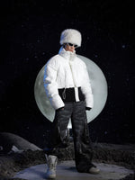 Short Stand Collar Puffer Jacket 4
