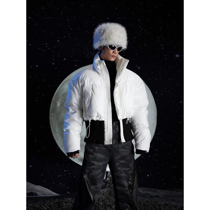 5790326007678,5790326007679,5790326007680, Short Stand Collar Puffer Jacket