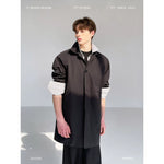 Single-Breasted Mid-Length Trench Coat 1