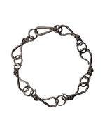 Skull Lock Punk Chain Necklace 5