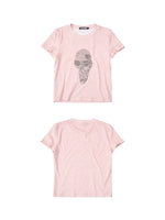 Skull Rhinestone Slim Fit T-Shirt 5