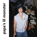 6047847381759,6047847381760,6047847381761, Sleeveless Zip-Up Hooded Vest