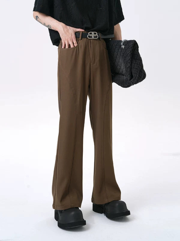 Slightly Flared Suit Pants 4