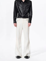 Slightly Flared Wrinkle-Free Dress Pants 2