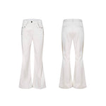 6026090660811,6026090660812,6026090660813,6026090660814, Slightly Flared Wrinkle-Free Dress Pants
