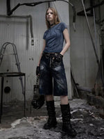 Slim Fit 3D Cut Short Sleeve T-Shirt 5