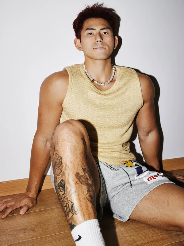 Slim Fit Breathable Sporty Vest 1