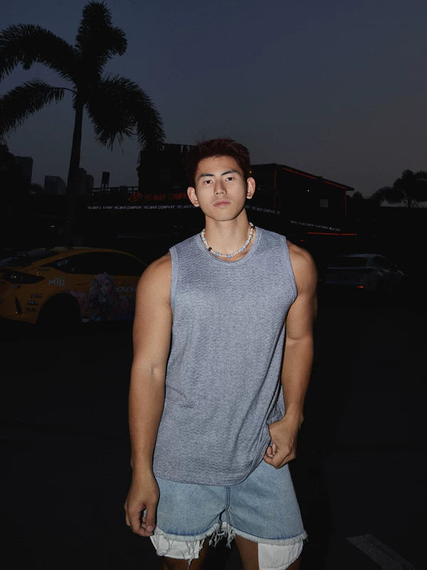 Slim Fit Breathable Sporty Vest 4