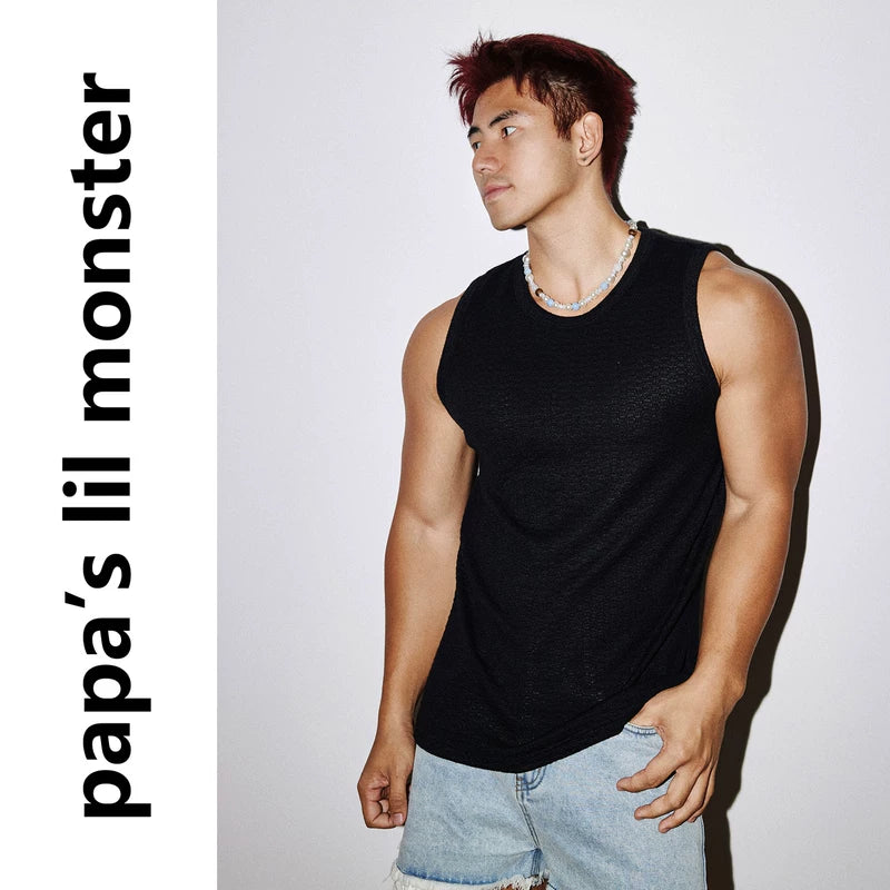 6206898611214,6206898611215,6206898611216,6206898611217, Slim Fit Breathable Sporty Vest