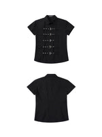 Slim Fit Buckle Strap Shirt 5