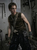 Slim Fit Camouflage Sleeveless Vest 3